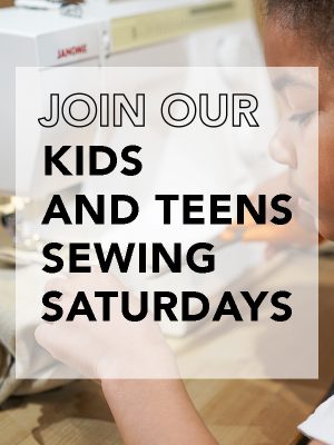 Kids and Teens sewing classes in Brighton