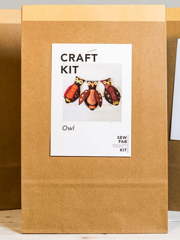 sew fabulous online owl sewing kit