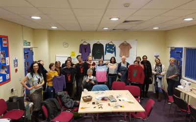 Up-cycling workshops with Resource London