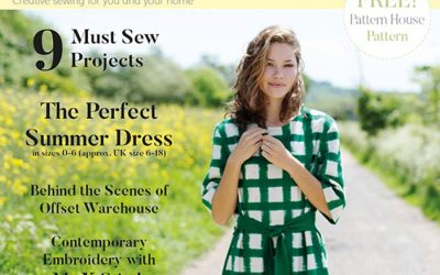 Sew Fabulous’s debut article in August Sewing World Magazine
